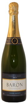 Champagne Claude Baron Cuv&eacute;e &#039;Saphir&#039; Brut Magnum